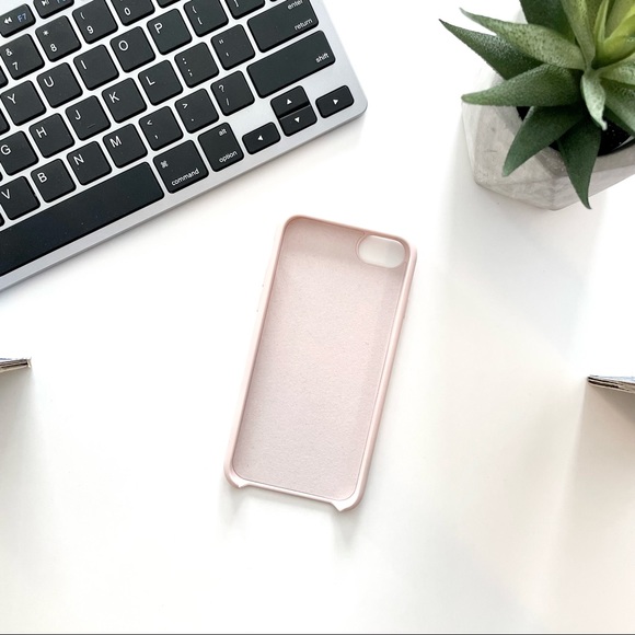 2/$35 iPhone 6/7/8 Case Blush Pink Silicone - Picture 2 of 5
